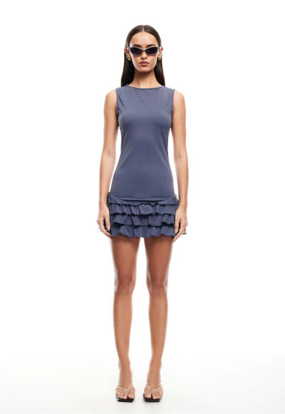Fashionable High quality Sexy Slim High waist Lively Sleeveless Woman's Mini Dress