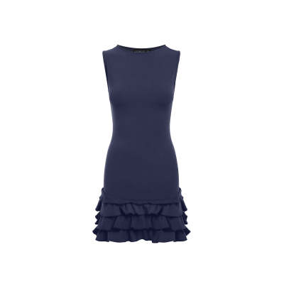 Fashionable High quality Sexy Slim High waist Lively Sleeveless Woman's Mini Dress