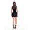 2025 Fashionable Slim High quality Sleeveless High neck Bodycon Woman's Mini Dress