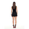 2025 Fashionable Slim High quality Sleeveless High neck Bodycon Woman's Mini Dress