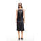 Customized High quality Camisole Sleeveless Backless Side split Woman's Midi Dress