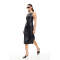Customized High quality Camisole Sleeveless Backless Side split Woman's Midi Dress