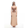 2025 Camisole High quality Custom Logo Sexy Elegant Dress Backless Woman's Midi Dress
