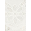 Hot Sale White Embroidered Lace Square Neck Sleeveless Ajustable Shoulder Straps Midi Dress