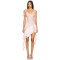 Elegant  V-neck Sexy Camisole Backless Exquisite Fashionable Woman's Midi Dress