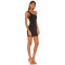 2025 New Design Custom Logo High quality One shoulder Back strap Woman's mini Dress