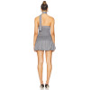 New Style High quality Customized Logo Halter Backless Sleeveless Woman's Mini Dress