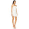 Sweet Exquisite Best selling Sling style White Lace Gold toned Buttons  Mini Dress for Women