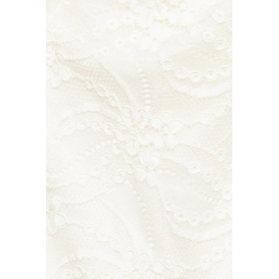 Hot Sale Elegant White Square Neckline Lace Pleated Design Asymmetric Hem Women Long Dress