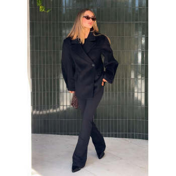 2025 New Design Customized High quality Fashionable Button trims Exquisite Woman's Coat