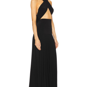 Ladies Halter-neck Backless Sleeveless Fashionable High quality Sexy Woman's Maxi Dress