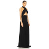 Ladies Halter-neck Backless Sleeveless Fashionable High quality Sexy Woman's Maxi Dress