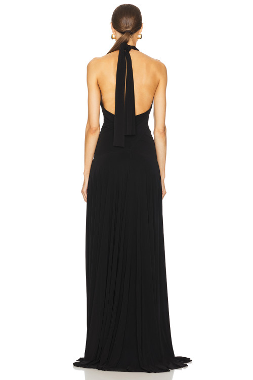 Ladies Halter-neck Backless Sleeveless Fashionable High quality Sexy Woman's Maxi Dress