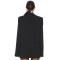 2025 Hot Sale Cool Stylish Oversized Style Black Double Breasted long blazer
