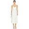 2025 Hot sale Elegant V neck Lace Removable Belt Slim Fit Midi Camisole Women Dress