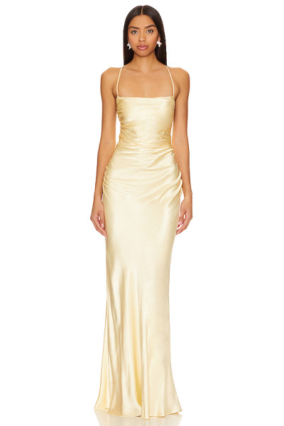 Woman's High quality Sleeveless Backless Camisole Sleeveless Square neck Long Maxi Dress