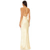 Woman's High quality Sleeveless Backless Camisole Sleeveless Square neck Long Maxi Dress