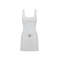 Exqiusite High quality Square neckline Camisole Sleeveless Belt trim Woman's Mini Dress