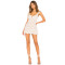 Hot sale High quality Sexy Deep Round neck Camisole Backless Woman's Mini Dress