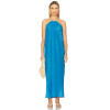2025 Elegant Halter neck Backless Sleeveless Front slit Fashionable Woman's Long Dress