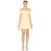 2025 High Quality Camisole Mini Dress Customized Logo Off shoulder Woman's Dress