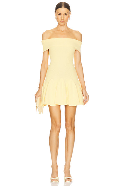 2025 High Quality Camisole Mini Dress Customized Logo Off shoulder Woman's Dress