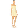 2025 High Quality Camisole Mini Dress Customized Logo Off shoulder Woman's Dress