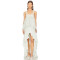 New Design High Quality Camisole High low Dress Customized Logo Lace trims Woman's Dress