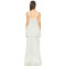 New Design High Quality Camisole High low Dress Customized Logo Lace trims Woman's Dress