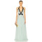2025 New Design High quality Woman's Halter Deep V neckline Backless Sleeveless Woman's Long Dress
