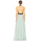 2025 New Design High quality Woman's Halter Deep V neckline Backless Sleeveless Woman's Long Dress