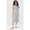 Charming Bodycon Camisole Backless Sleeveless Square neckline Bodycon Woman's Midi Dress