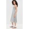 Charming Bodycon Camisole Backless Sleeveless Square neckline Bodycon Woman's Midi Dress