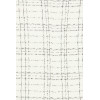 Fashionable Elegant White Tweed Round Neck Short Sleeve Buttoned Figure Hugging Mini Dress