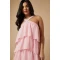 Elegant Halter Neckline Open Back Sleeveless Solid Color Tiered Skirt Casual Dress