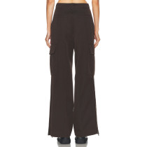 Hot sale Exquisite Fashionable High quality Side Pocket Straight leg Woman's Pants