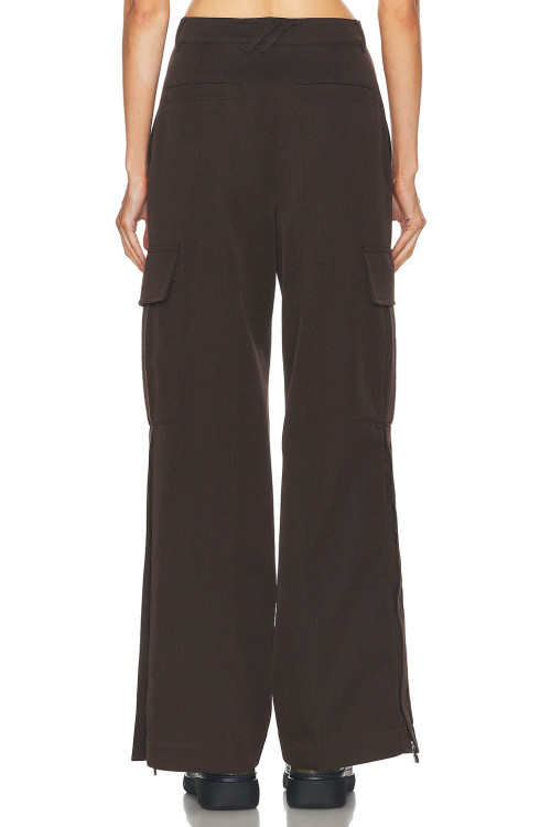 Hot sale Exquisite Fashionable High quality Side Pocket Straight leg Woman's Pants