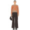 Hot sale Exquisite Fashionable High quality Side Pocket Straight leg Woman's Pants