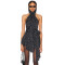 Hot Sale 2025 New Design Asymmetric Hem Halter neck Sleeveless Backless Woman's Mini Dress