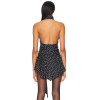 Hot Sale 2025 New Design Asymmetric Hem Halter neck Sleeveless Backless Woman's Mini Dress