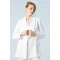 Woman's Blazer Double-breasted Hourglass silhouette Solid Color Formal Blazer