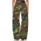 Classical High quality High waist Camo Chic Wide Leg Jeans Comfort Woman's Pants