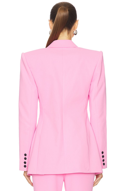 New Design Fashionable Ladies V neck Lightweight Shoulder pads High quality Blazer