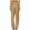 Effortless Elegant Wide Leg Belt Trims Double belts High quality Srtaight leg Woman's Leg