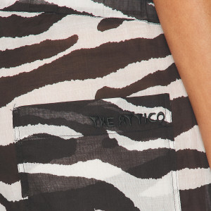 2025 Hot sale High quality Lightweight Straight Wide Leg Leopard print Woman's Pants