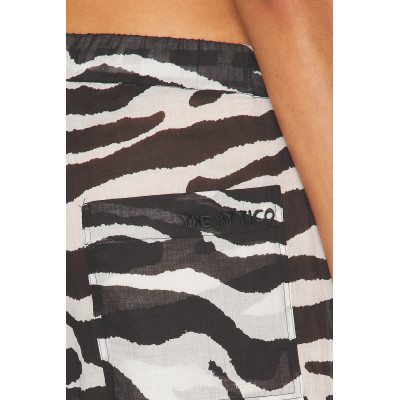 2025 Hot sale High quality Lightweight Straight Wide Leg Leopard print Woman's Pants