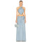 Ladies Diamond trims Three-Dimentional pleat Lightweight Fashionable Casual Dress