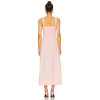 2025 Hot sale High quality Exquisite Square neck Camisole Elegant Sexy Woman's Midi Dress