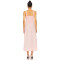 2025 Hot sale High quality Exquisite Square neck Camisole Elegant Sexy Woman's Midi Dress