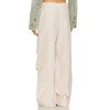Hot sale Fashionable High quality High waist Adjustable Waist Belt Customized Ladies Pants